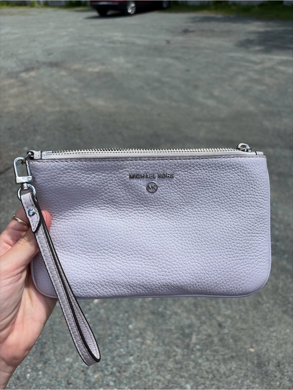 Michael Kors Lavender Wristlet